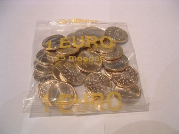 (afbeelding voor) 1 Euro 2003 UNC zak van 25 X